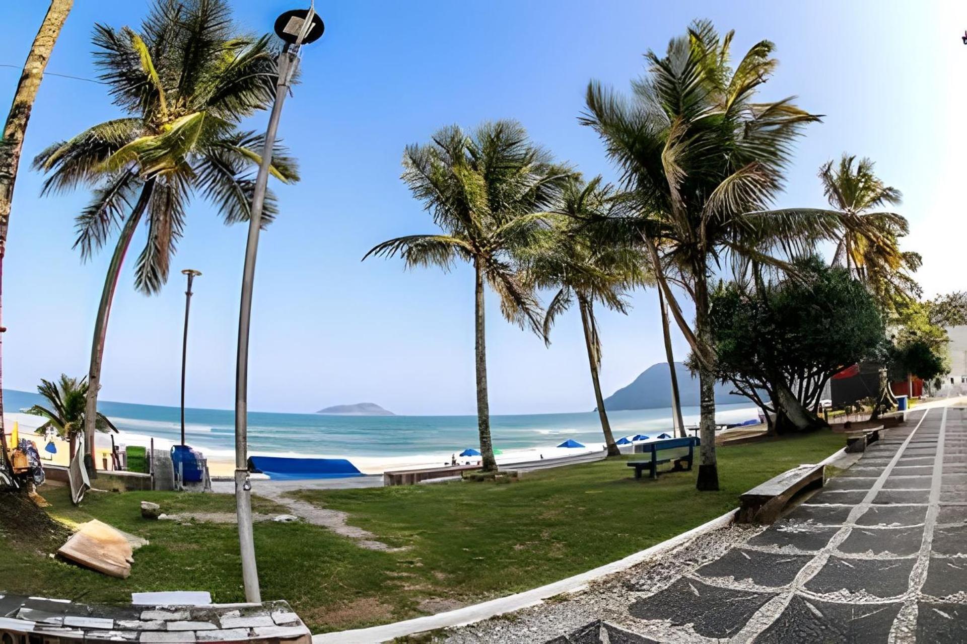 25C - Pe Na Areia Da Praia Do Tombo + Roupas De Cama + Vivo Fibra Guaruja Ngoại thất bức ảnh