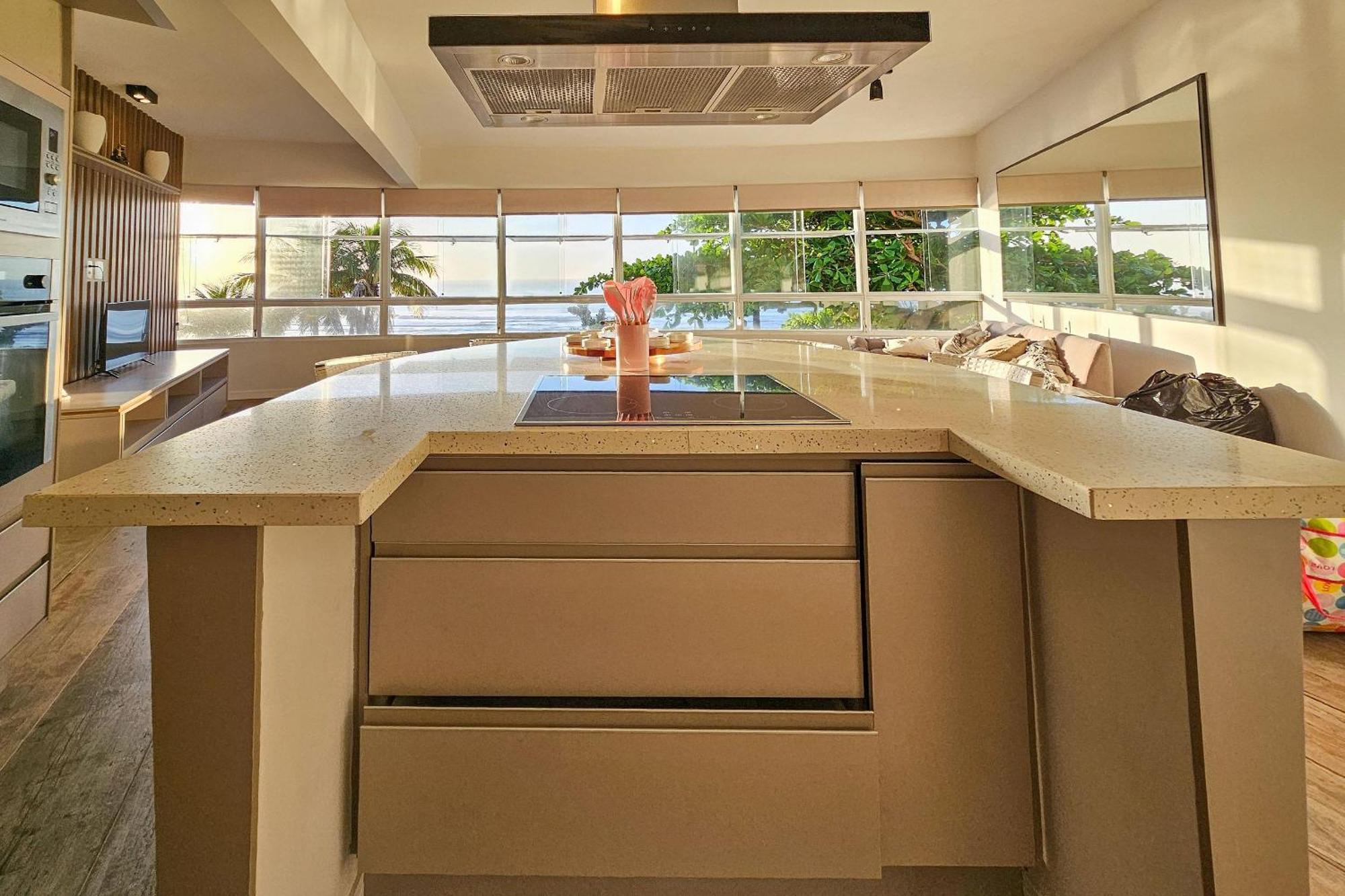25C - Pe Na Areia Da Praia Do Tombo + Roupas De Cama + Vivo Fibra Guaruja Ngoại thất bức ảnh