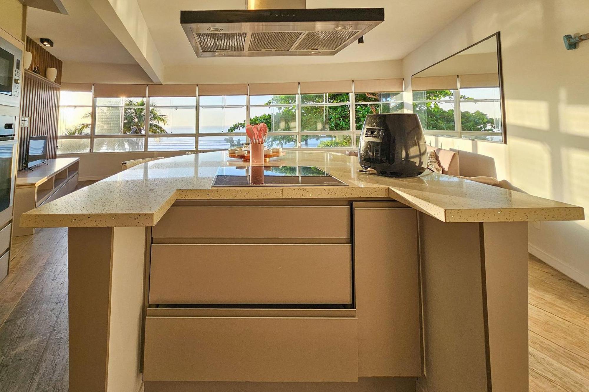 25C - Pe Na Areia Da Praia Do Tombo + Roupas De Cama + Vivo Fibra Guaruja Ngoại thất bức ảnh